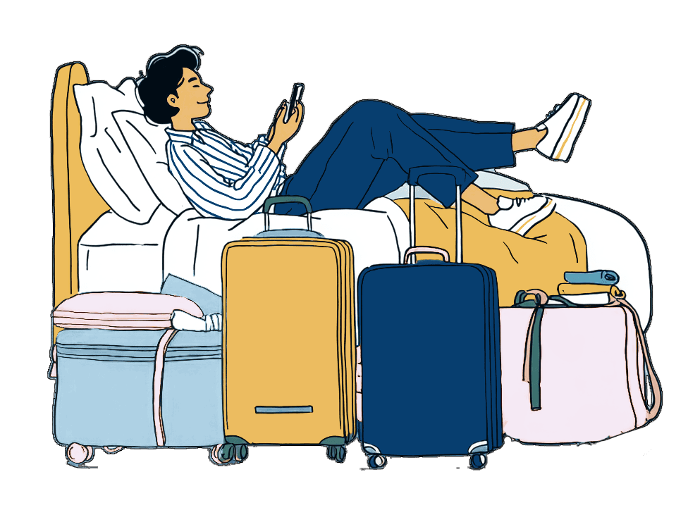 Travel and booking illustration